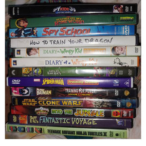 Spy School Kids Train your Dragon Ninja Turtles Diary of